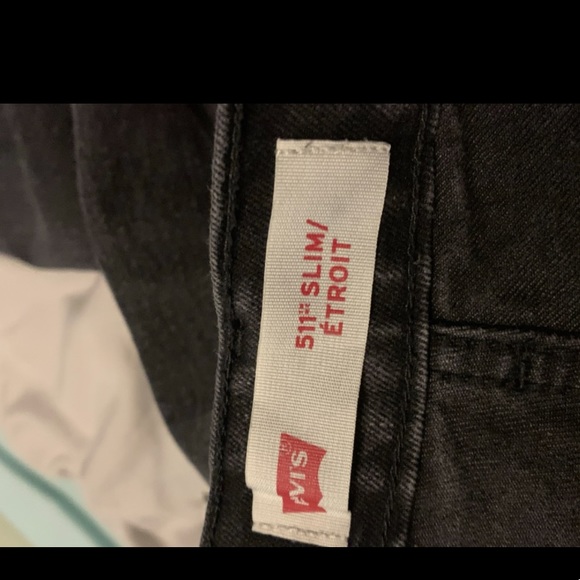 Black Levi’s 511 skinny jeans - Picture 5 of 6